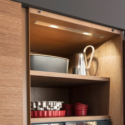 Leicht Collection 2016-Cabinets insert and storage innovation - Under Cabinet lighting
