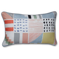 Amagansett Summer Rectangular Throw Pillow