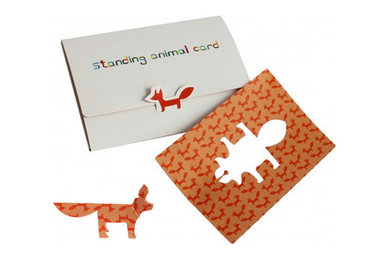 Standing Animal Card