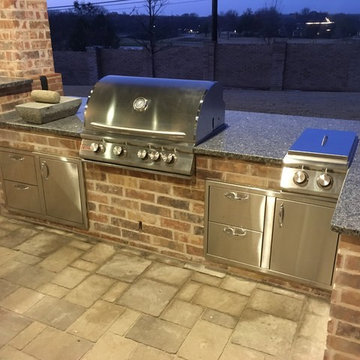 Flower Mound, outdoor kitchen