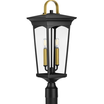 Chatsworth Collection Black 2-Light Post Lantern