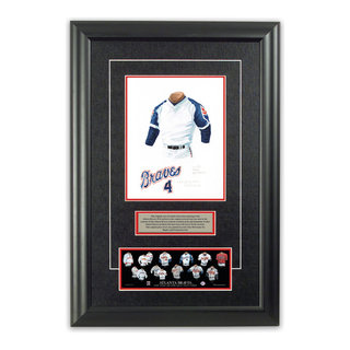 MLB Atlanta Braves 1974 uniform original art – Heritage Sports Art