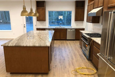 Kitchen - contemporary kitchen idea in Other