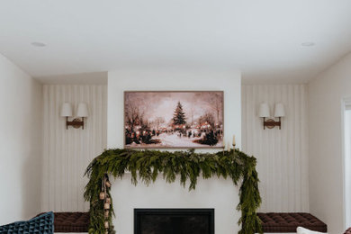 Inspiration for an eclectic home design remodel in New York
