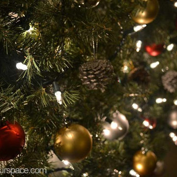 DIY Wall mounted Christmas Tree
