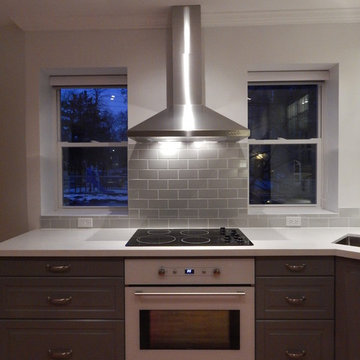 IKEA Kitchen - Bodbyn Gray and Bodbyn White