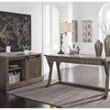 Luxenford Grayish Brown Home Office Large Leg Desk