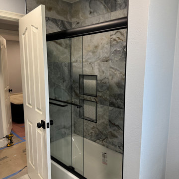 Home Remodel/ One Bath/paint/popcorn removal/LED Can lights/baseboards/Flooring
