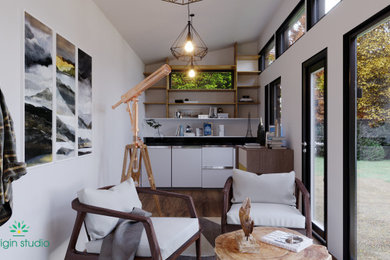 Home design - modern home design idea in Boston