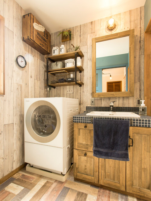 75 Rustic Cloakroom Design Ideas Stylish Rustic Cloakroom Remodeling