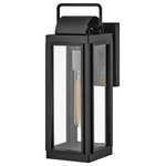 Hinkley - Hinkley 2840BK Sag Harb, 1 Light Small Outdoor Wall in Traditional, C - Sag Harbor unites updated elements with time-testeSag Harbor 1 Light S Black Clear Glass *UL: Suitable for wet locations Energy Star Qualified: n/a ADA Certified: n/a  *Number of Lights: 1-*Wattage:100w Incandescent bulb(s) *Bulb Included:No *Bulb Type:Incandescent *Finish Type:Black