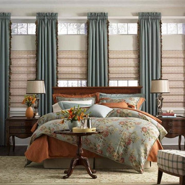 A variety of window treatments