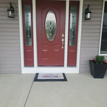 Front Porch and Door Facelift