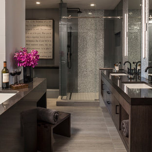 Trendy home design photo in Minneapolis