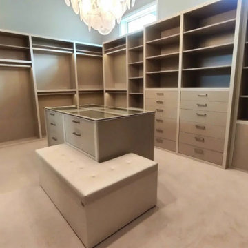 Miami Signature Collection Custom Design Walk-in Closet Systems by VelArt