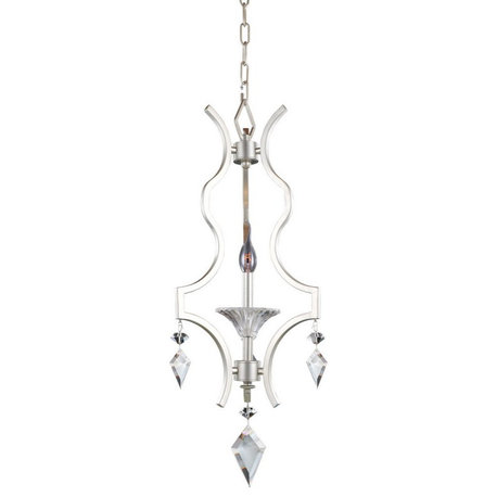 Florence 11"x29" 1-Light Transitional Mini-Chandeliers by Allegri