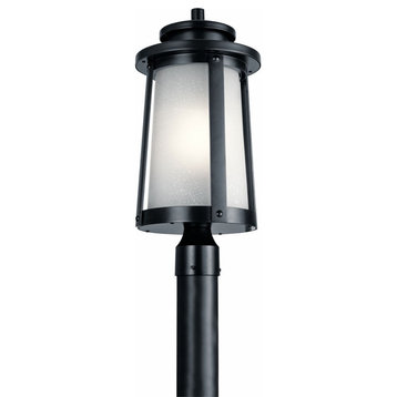 1 light Outdoor Post Lantern - Coastal inspirations - 20.5 inches tall by 9.5