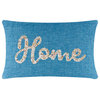 Sparkles Home Shell Home Pillow - 14x20" - Aqua