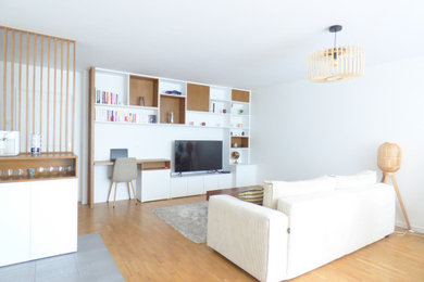 Exemple d'un salon tendance.