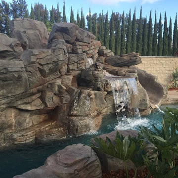 Rock Pool and Built in BBQ in Chino