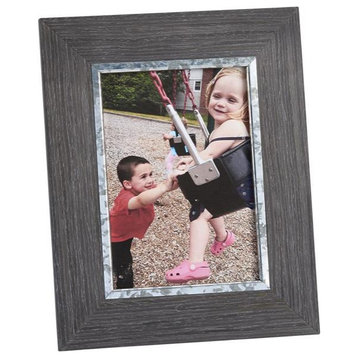Creative Gifts Weathered Gray 4x6" Wood Frame