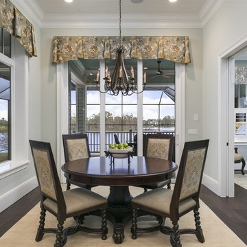 Coastal inspired estate sited on over one acre on Lake Butler in Windermere