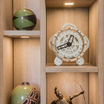 Modern modes in an eclectic Brookline, MA abode