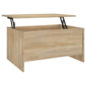 Vidaxl Coffee Table Sonoma Oak 31.5"x21.9"x16.3" Engineered Wood