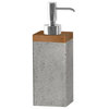 nu steel Concrete Stone/Wooden Finish Soap/Lotion Pump