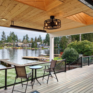 (Custom Home) The New Lake House with Old Sentimental Materials