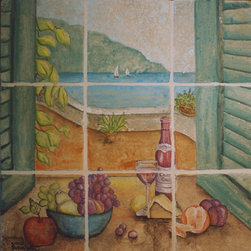 Open Window View - Artwork
