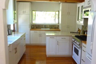 Mid-sized trendy kitchen photo in Los Angeles