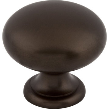 Top Knobs M753 Mushroom 1-1/4 Inch Mushroom Cabinet Knob - Oil Rubbed Bronze