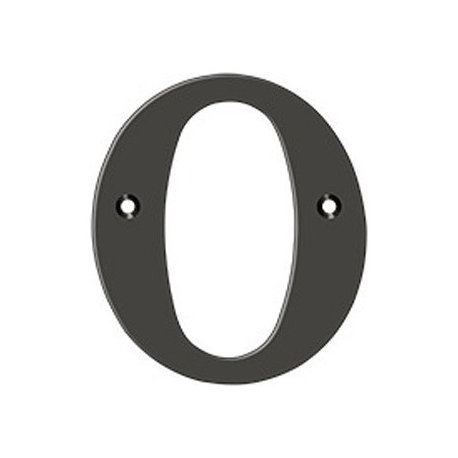 RL4O-10B 4" Residential Letter O, Oil Rubbed Bronze