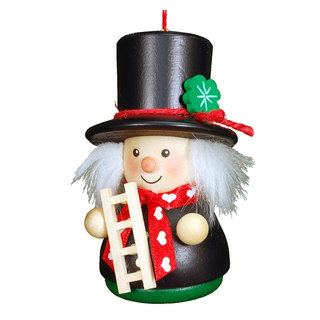 Christian Ulbricht Ornament - White Tree with Snowman main image 1