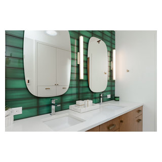 Boho Mid-Century Modern - Midcentury - Bathroom - Seattle - by Lucy ...