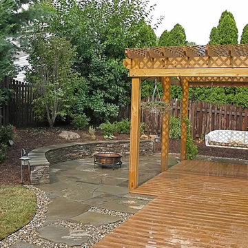 Pergola and Patio - Chevy Chase