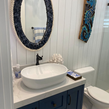 Mussel shell mirror, seashell mirror