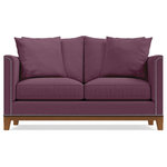 Apt2B - Apt2B La Brea Apartment Size Sofa, Amethyst, 72"x39"x31" - The La Brea Apartment Size Sofa combines old-world style with new-world elegance, bringing luxury to any small space with its solid wood frame and silver nail head stud trim.