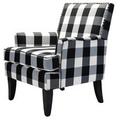 Buffalo checkered accent chair deals