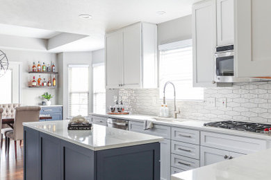 Kitchen - transitional kitchen idea in Columbus