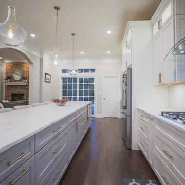 Modern Kitchen Remodel in Frederick County, MD with chic kitchen appliances