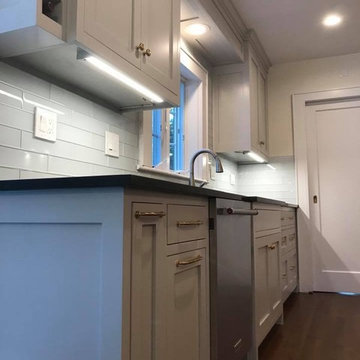 Toilsome Transitional Kitchen