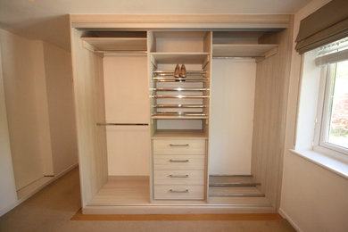 This is an example of a contemporary wardrobe in Berkshire.