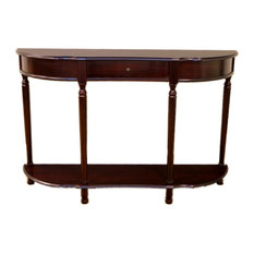 50 Most Por Espresso Console Tables For 2018 Houzz Megahome Console Sofa Table With Drawer Espresso Tables
