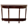 Console Sofa Table with Drawer, Espresso