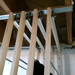 DryAway in a Basement Laundry Room - Clothes Racks