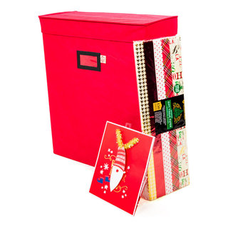 Gift Bag Organizer and Tissue Paper Storage Box - Contemporary ...