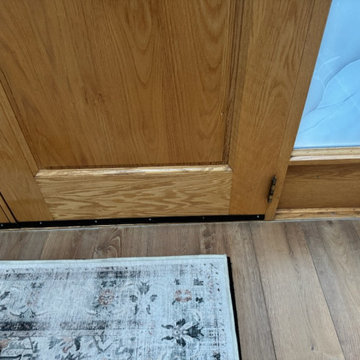 Double Door Restoration and Insulation Upgrade In North Vancouver