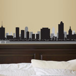 Tulsa Oklahoma Skyline Vinyl Wall Decal SS097EY, 120" - Vinyl Wall Decals are an AWESOME way to bring a room to life!